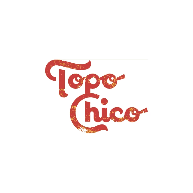 Topo Chico Logo Throw Pillow