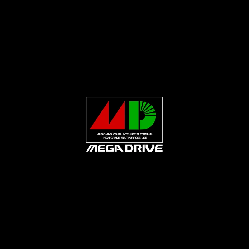 Mega Drive MDJP Logo iPhone Case