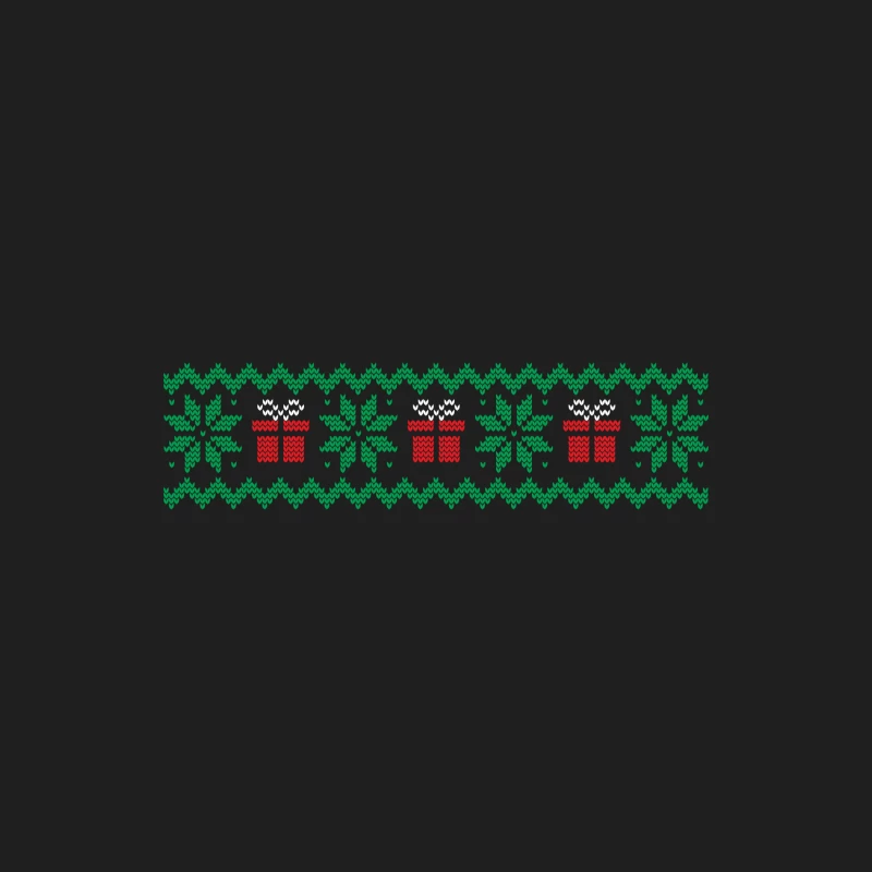 Motif de Noël avec cadeaux et flocons de neige Homme Débardeur