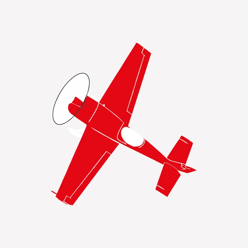 Pilot Flieger Airplane Flugzeug Extra300 RC Flyer Female T-Shirt