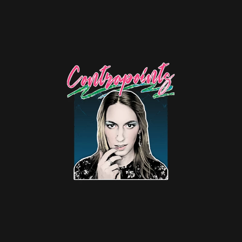 Contrapoints - Aesthetic Fanart Design Desk Mat