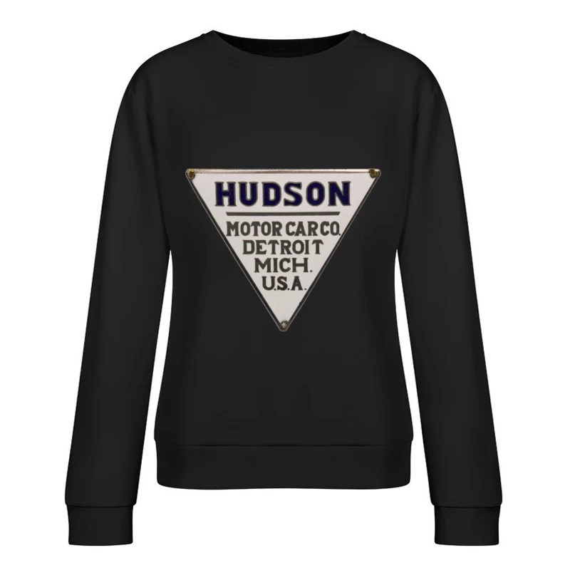 Car Logos Hudson Motor 2 Female Pullover Sweatshirt