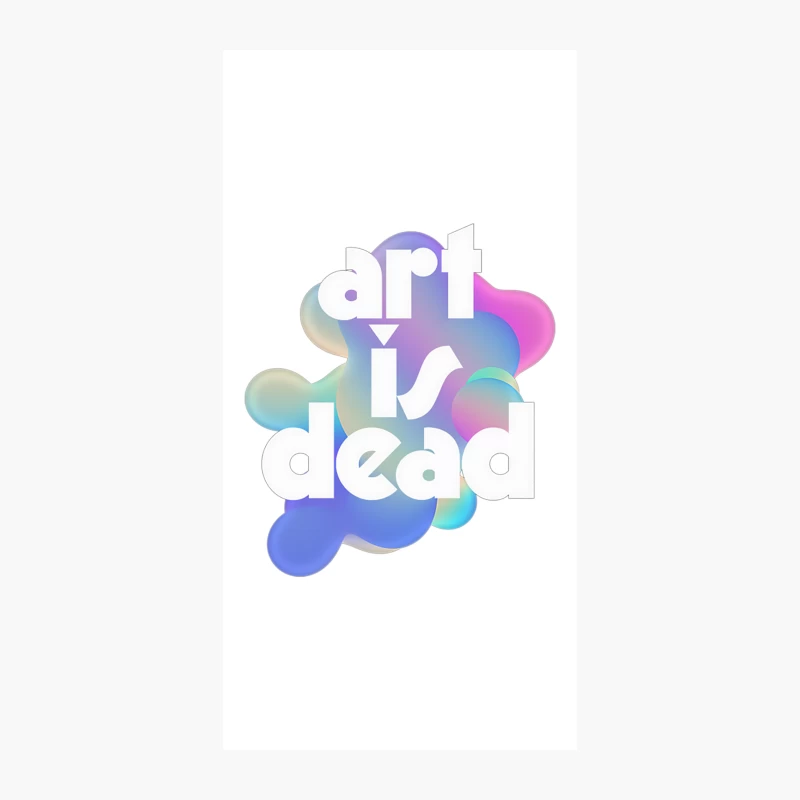 ART IS DEAD iPhone Case