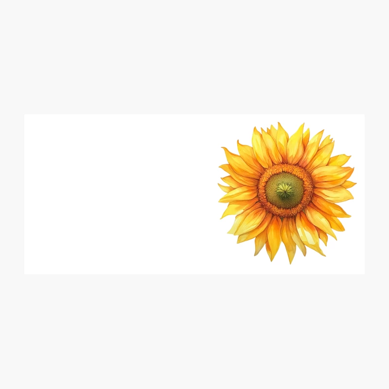 Vibrant Yellow Sunflower in Full Bloom Coffee Mug