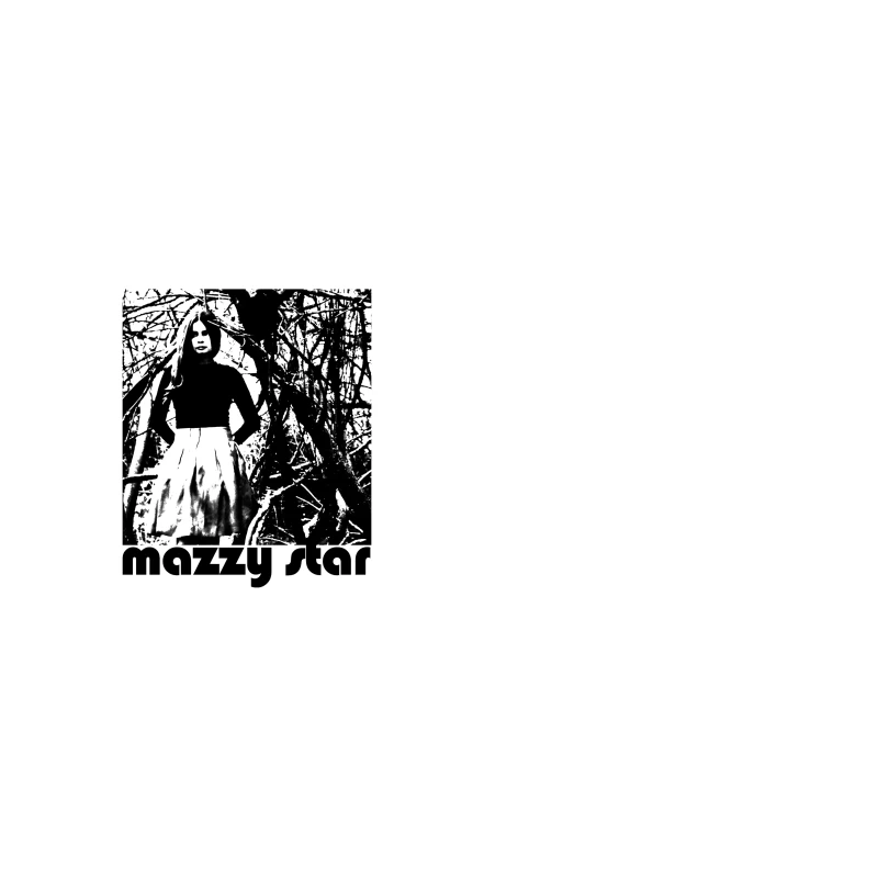 Mazzy Star Black White Coffee Mug