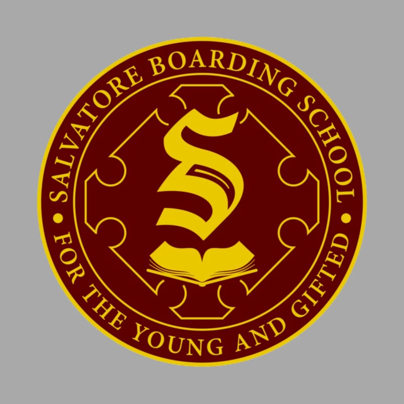 Salvatore Boarding School TVDOriginal Male Pullover Hoodie