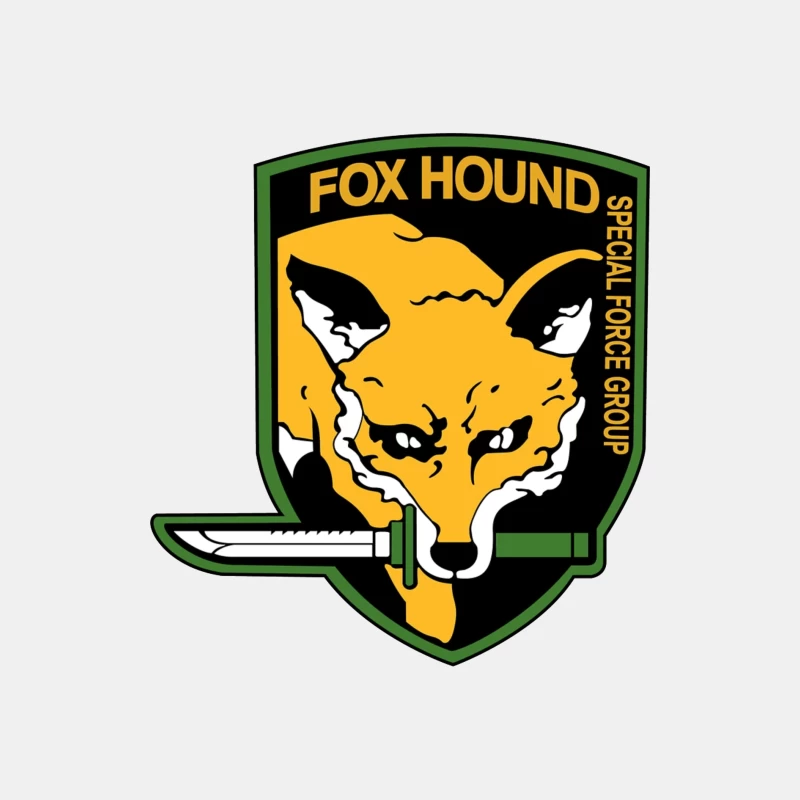 Fox Hound Special Force Group Emblem Male Tank Top