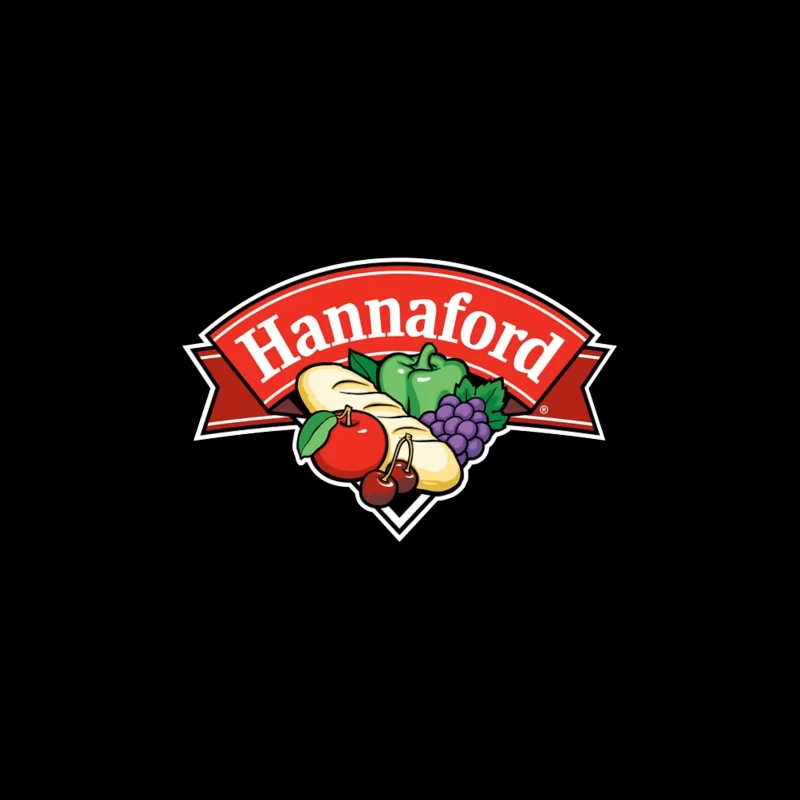 Hannaford Supermarket Logo with Fresh Produce Design Desk Mat