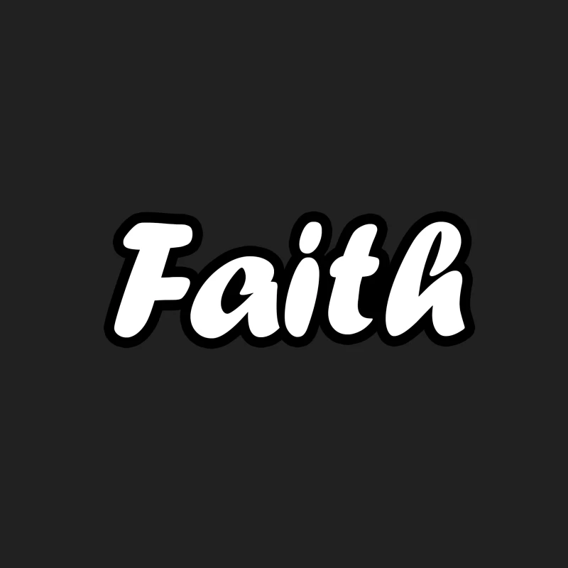 Word Art: Faith Bucket Hat