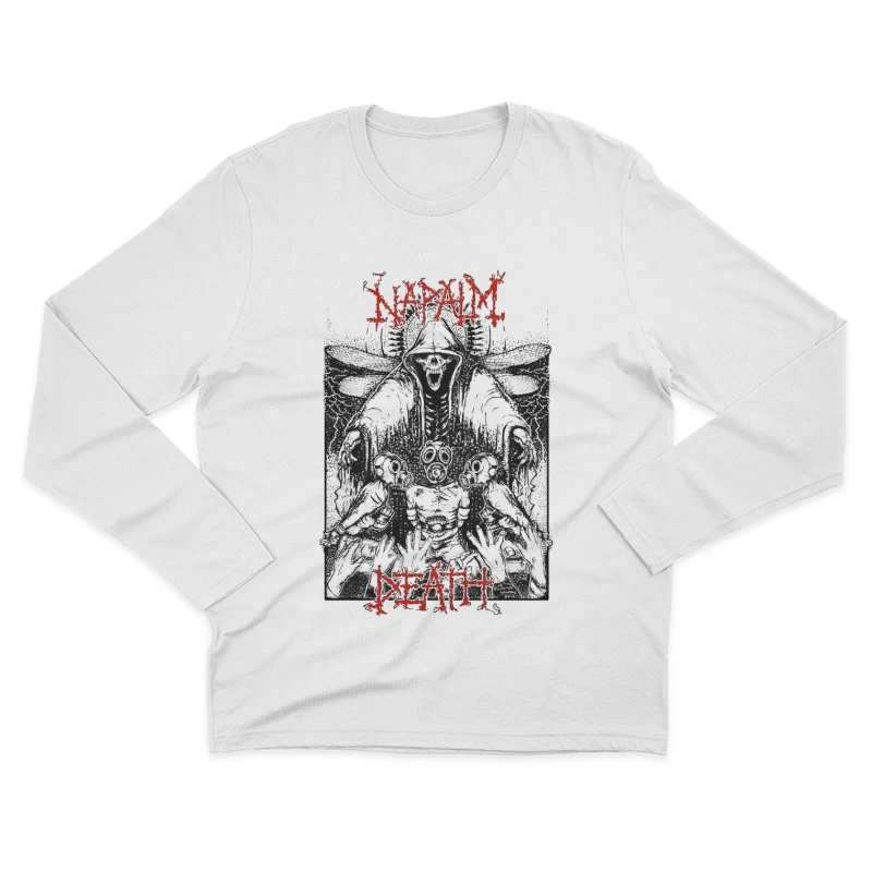 Napalm Death 3 Male Long Sleeve T-Shirt