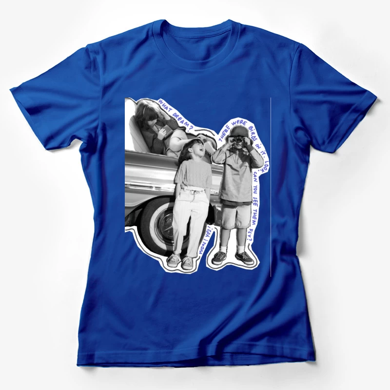 Kinderträume unter dem Himmel Damen T-Shirt