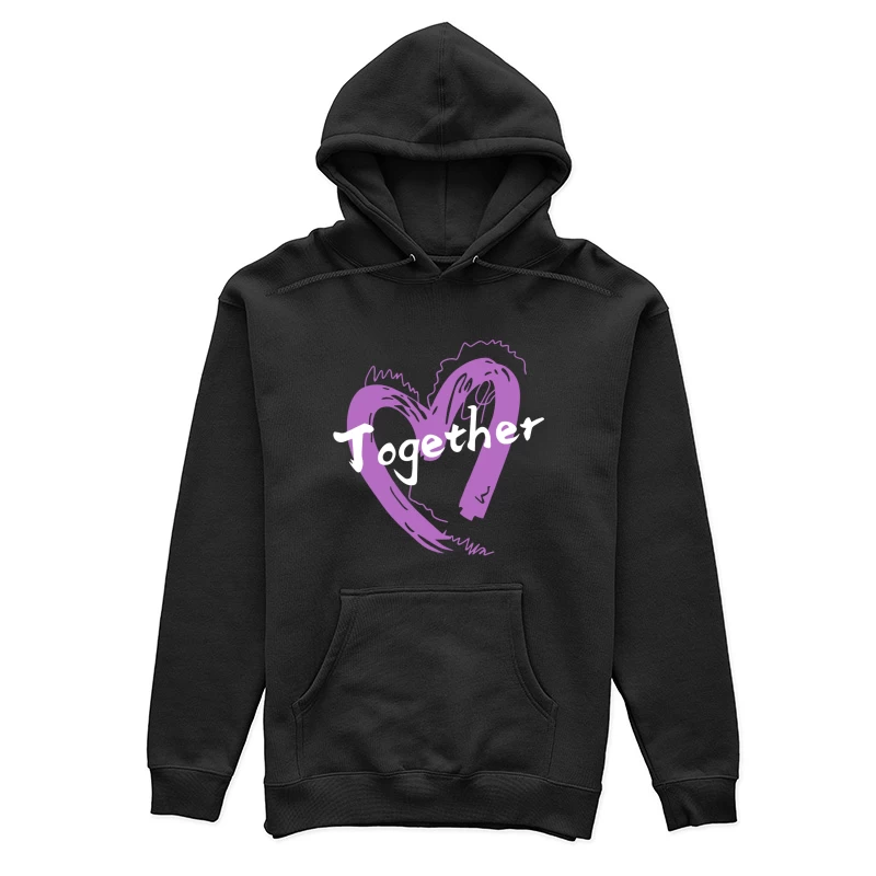 Gemeinsam in Liebe vereint Damen Pullover Hoodie