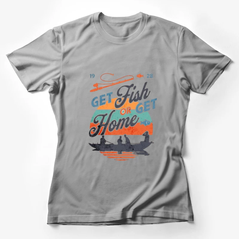 Fischfang Abenteuer Damen T-Shirt