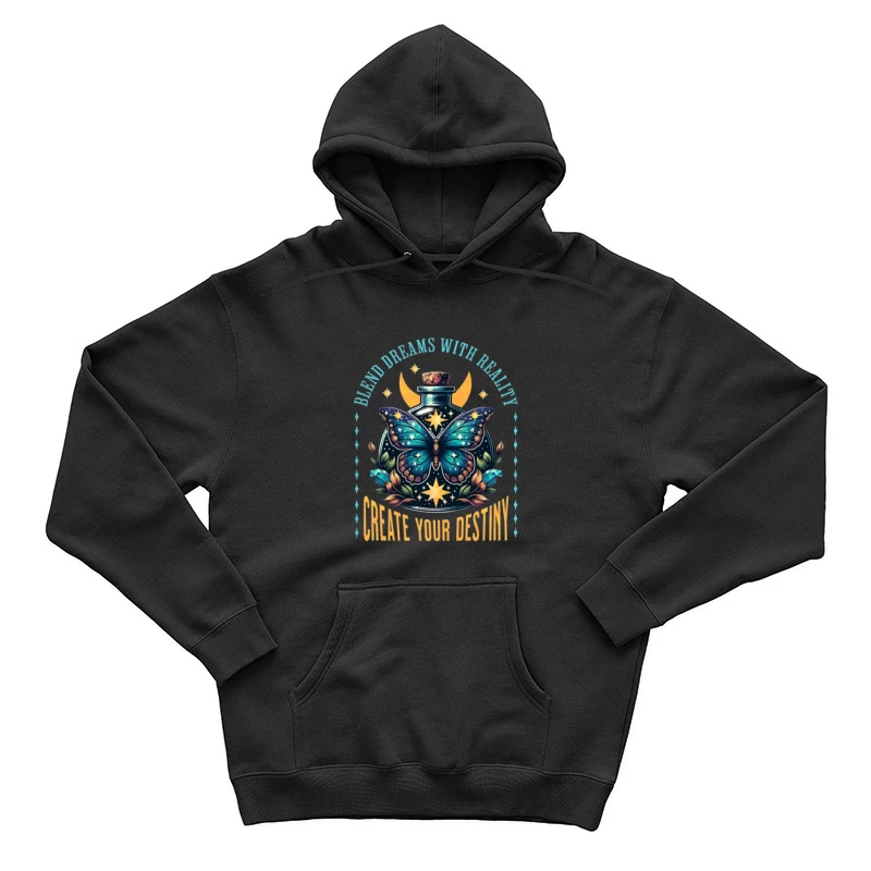 Träume und Realität vereinen Herren Pullover Hoodie