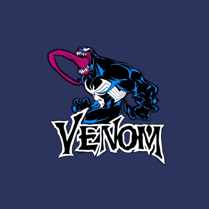 Venom Comic Character Illustration Female T-Shirt