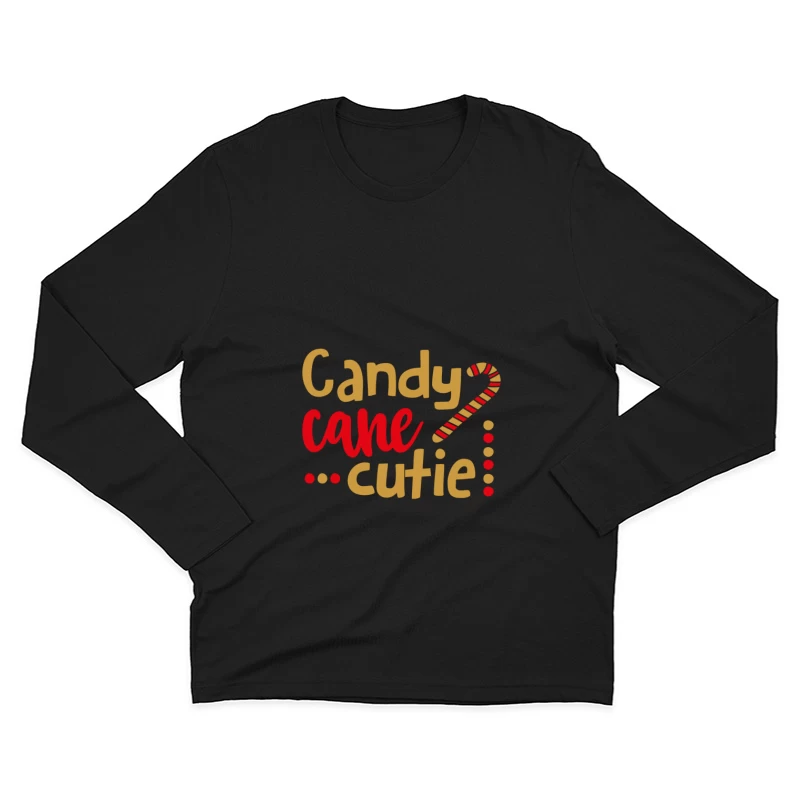 Design mignon de sucre d'orge Homme Manches Longues T-Shirt