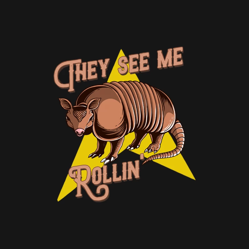 They see me Rollin_ - Armadillo Male Long Sleeve T-Shirt