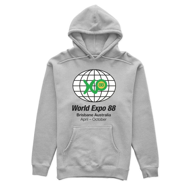 World Expo 88 Brisbane Australia Logo Female Pullover Hoodie