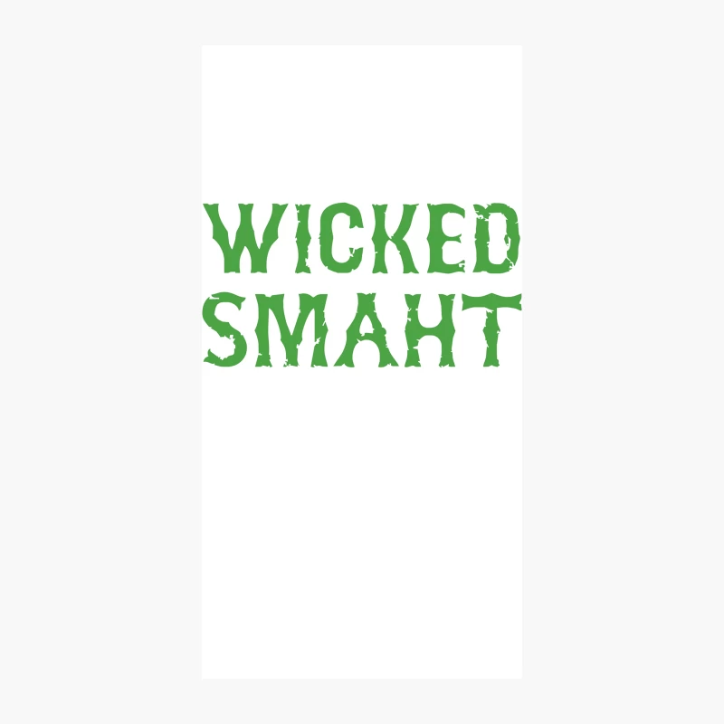 Wicked Smaht Funny (2) iPhone Case