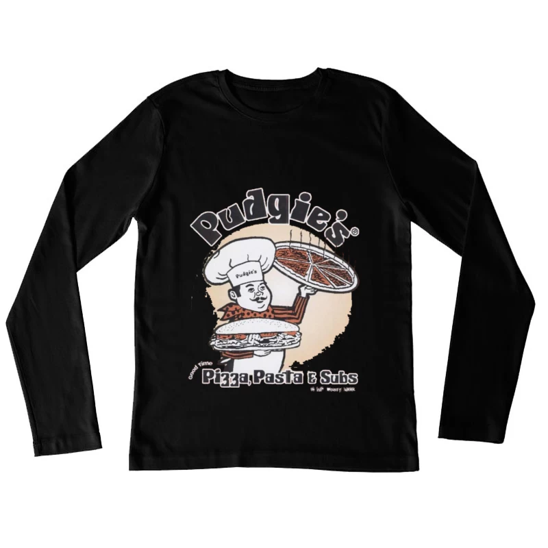 Pudgy Pizza 6 Female Long Sleeve T-Shirt
