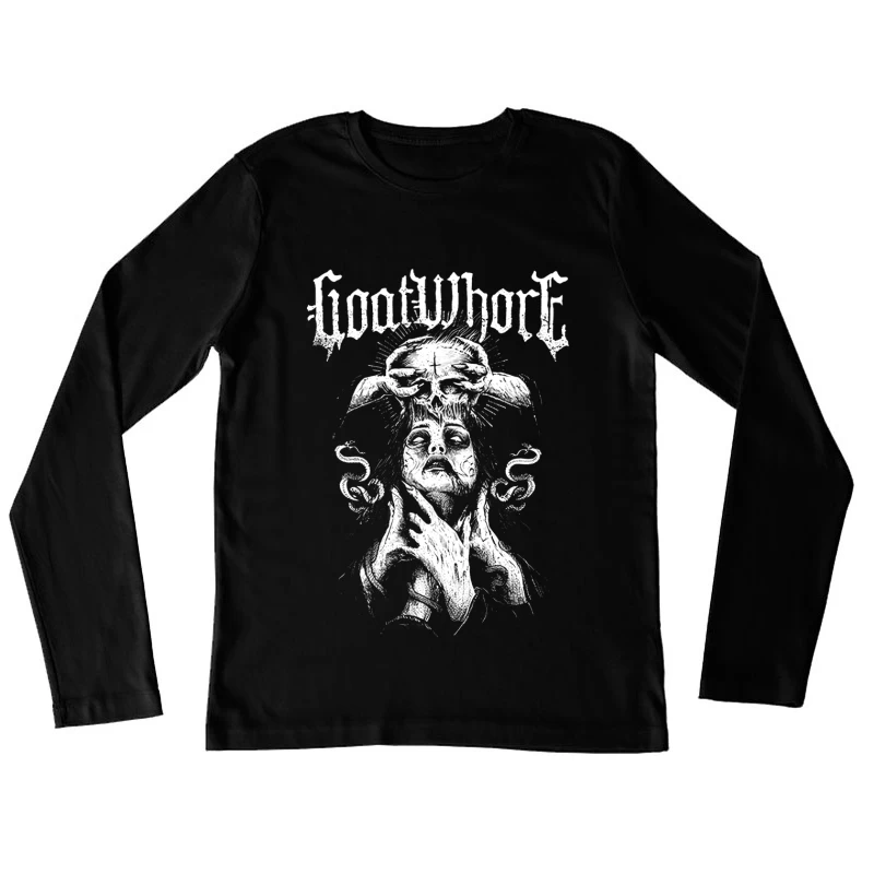 Goatwhore Satan's Flesh Female Long Sleeve T-Shirt