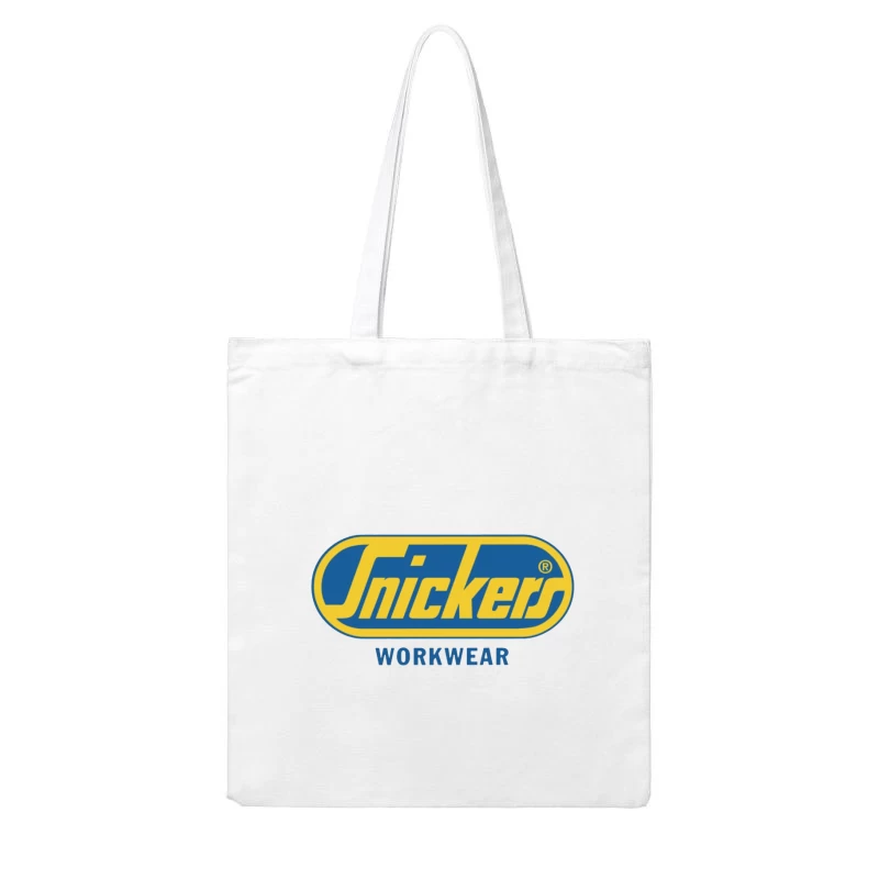 Snickers Workwear Brand Logo Design Cotton Tote Bag