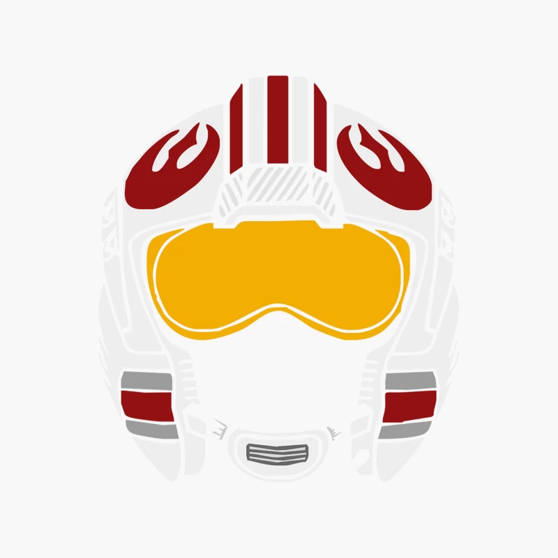 Luke X-Wing Helmet Cotton Tote Bag