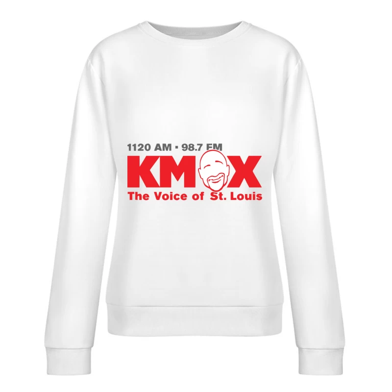 KMOX 1120 AM Female Pullover Sweatshirt