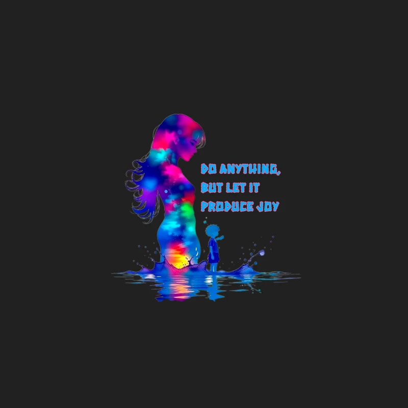 Colorful Silhouette of Joy Bucket Hat