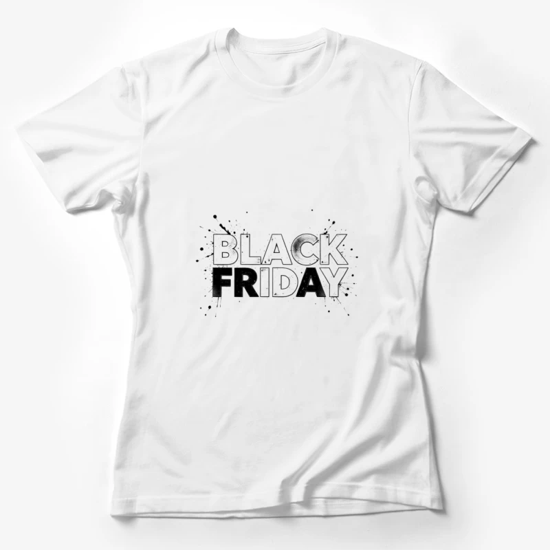 Black Friday Shopping Discounts and Promotions Female T-Shirt