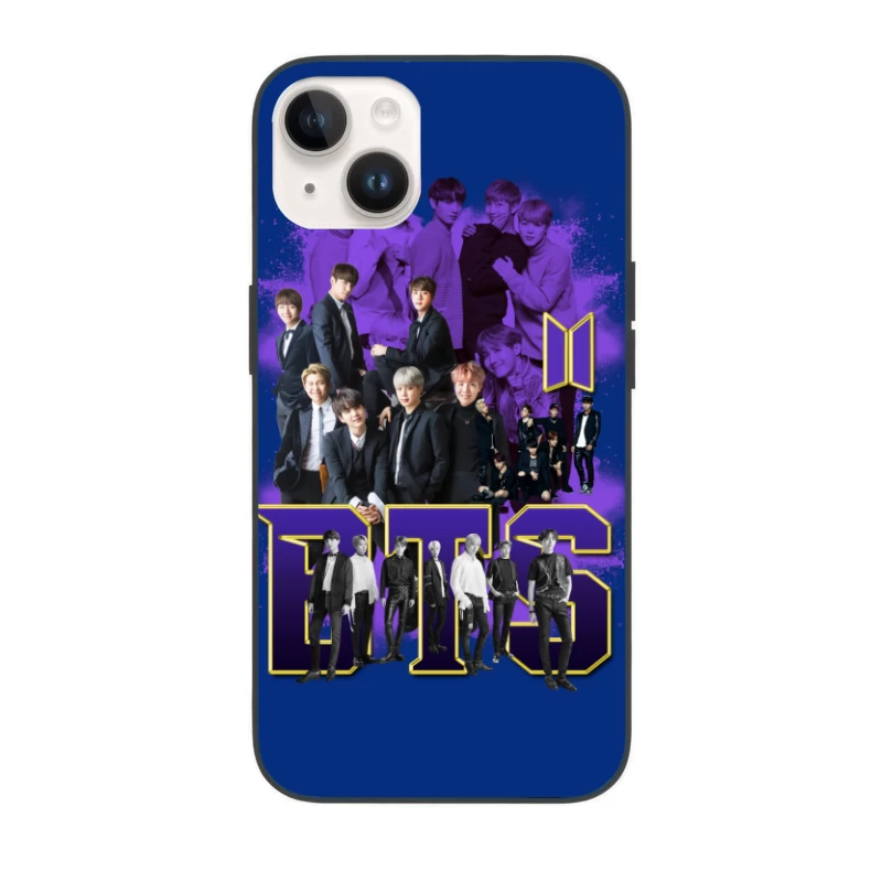 BTS Music Group Collage iPhone Case