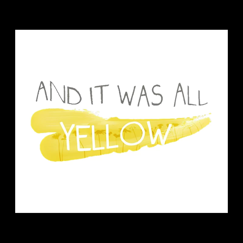 Coldplay Lyrics Yellow Tapestry