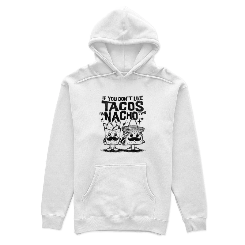 Witziges Taco und Nacho Design Damen Pullover Hoodie