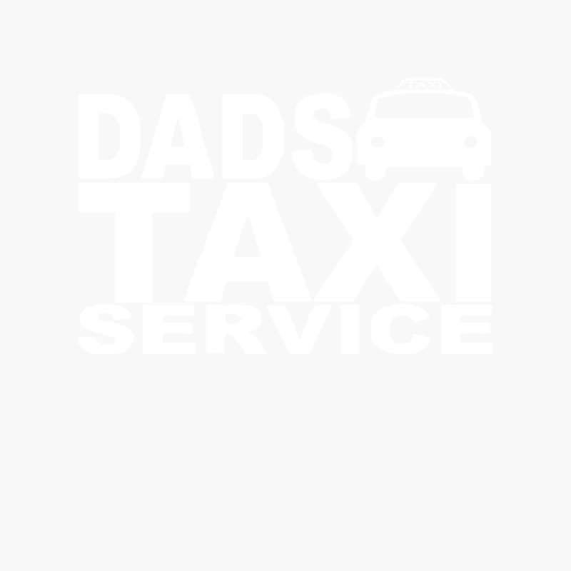 DAD TAXI FUNNY Cotton Tote Bag