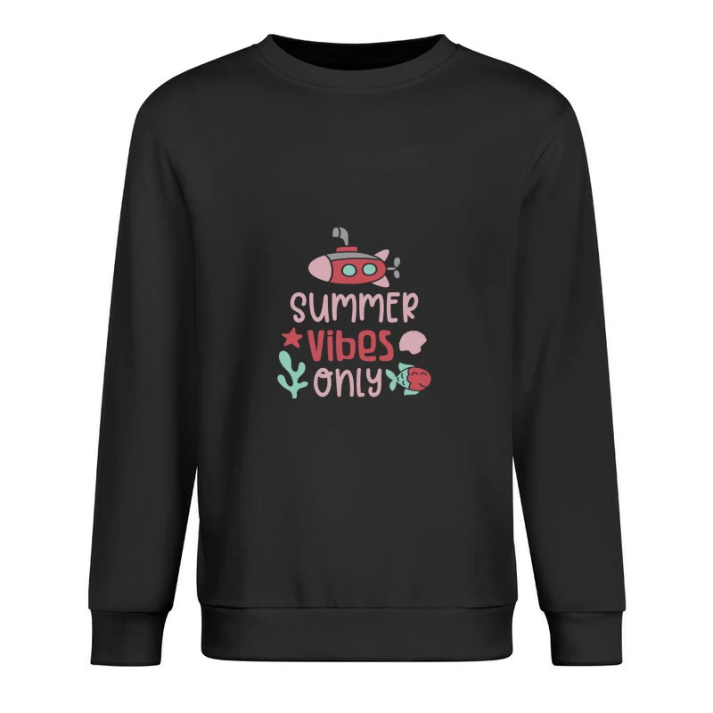 Vibes estivales sous-marines Homme Sweat-shirt à enfiler