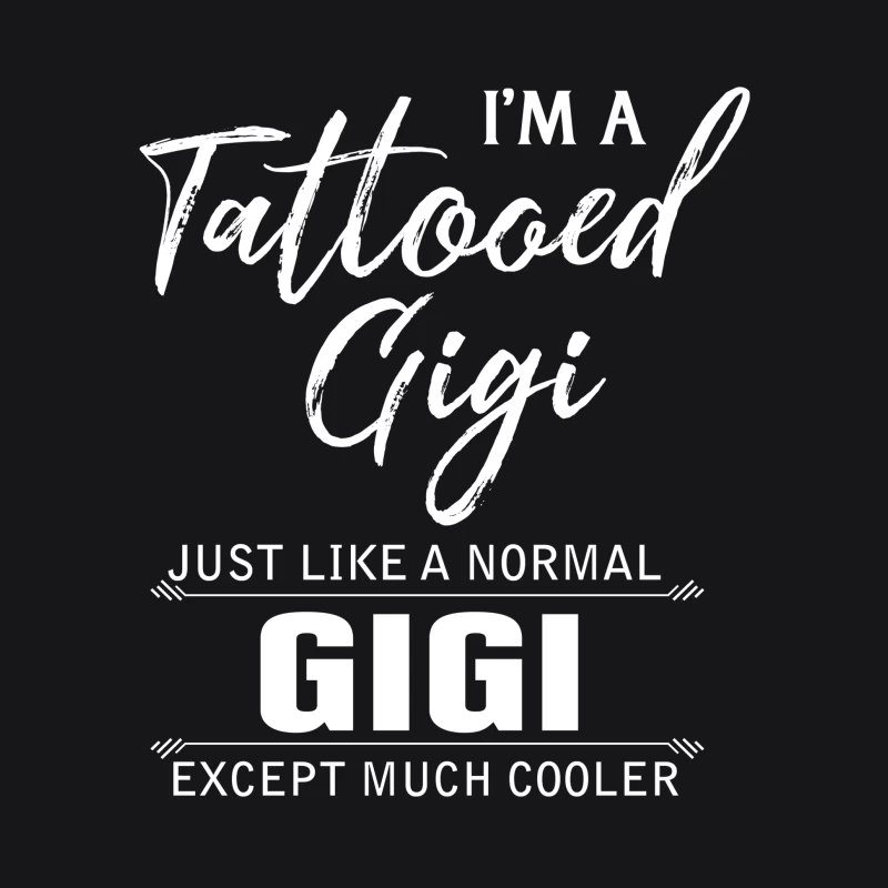 T-shirt Gigi tatouée Femme Sweat à capuche
