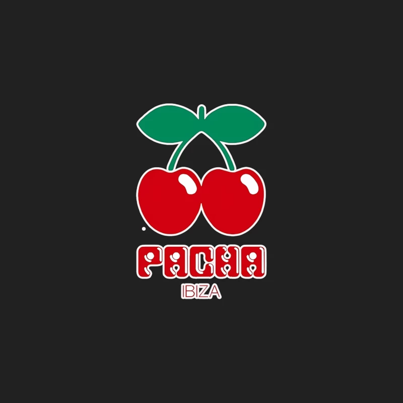 Pacha Ibiza Nightclub's Iconic Cherry Logo Bucket Hat