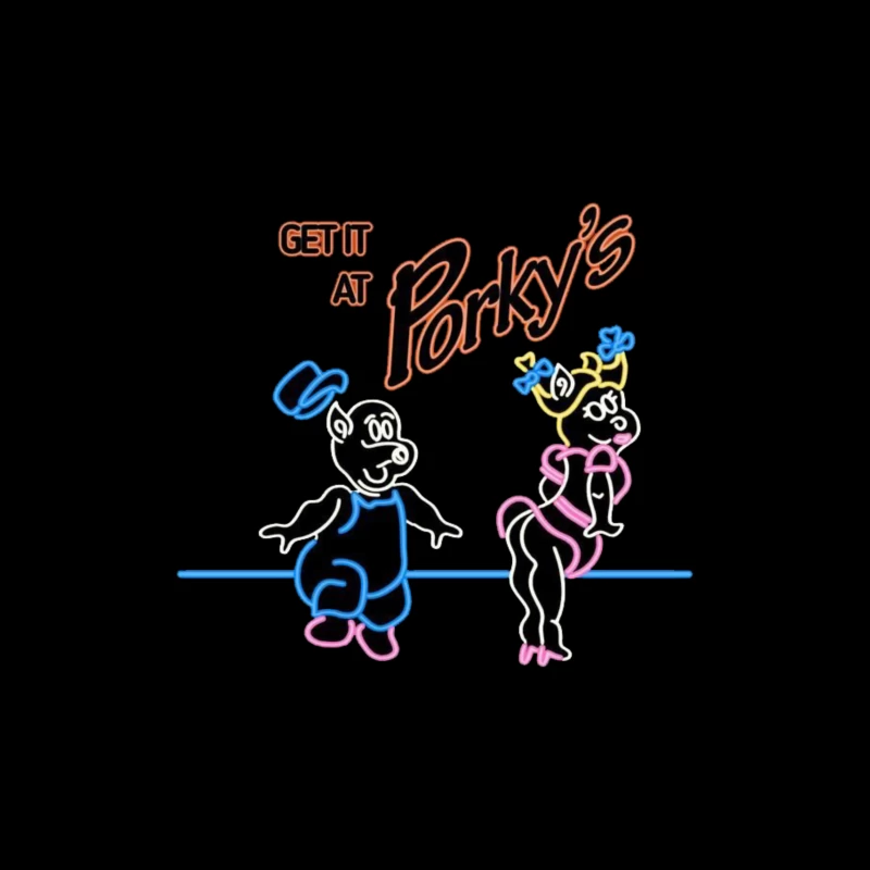 Porkys 6 Tapestry