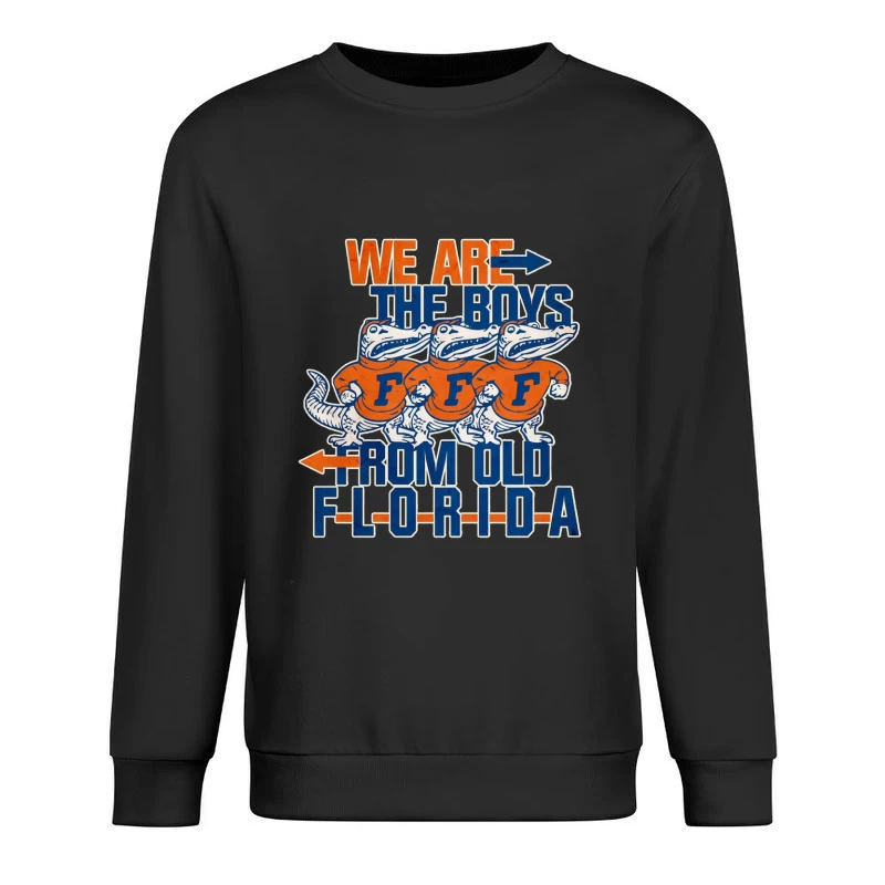 Vintage College Sports - Florida Gators "WE ARE THE BOYS" Male Pullover Sweatshirt