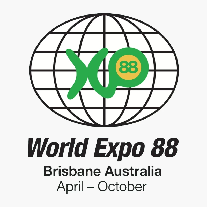 World Expo 88 Brisbane Australia Logo Cotton Tote Bag