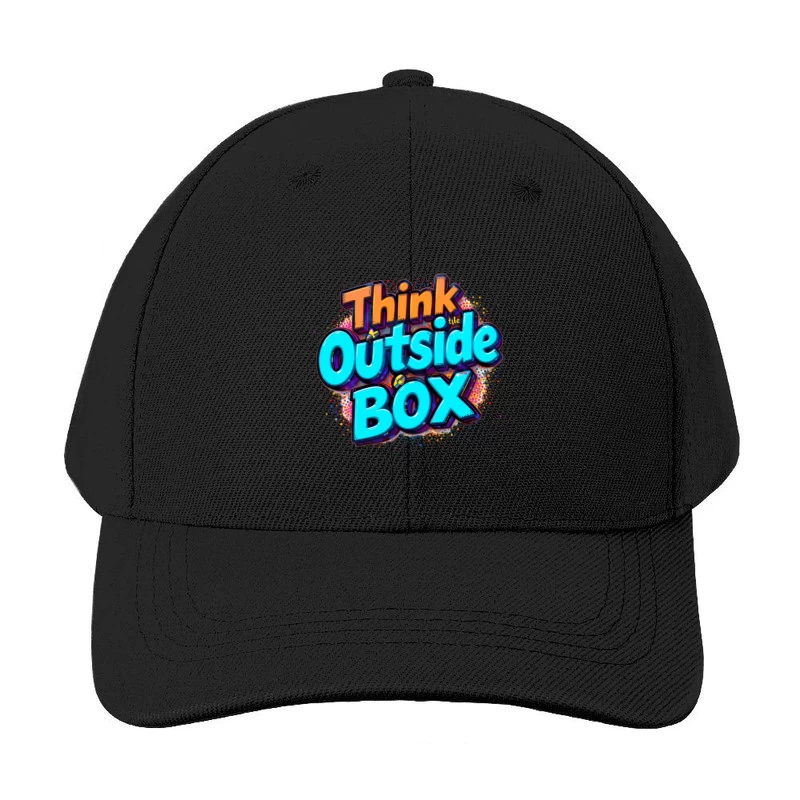 Think Outside the Box: A Creative and Inspirational Design Baseball Cap