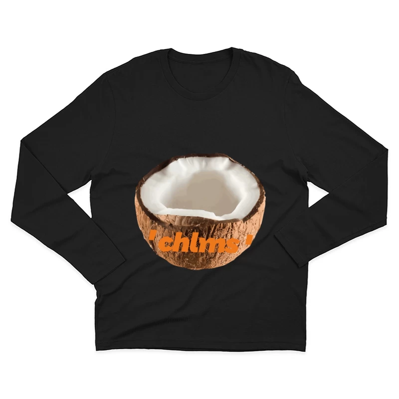 Offene Schokoladenmitte Herren Langarm T-Shirt
