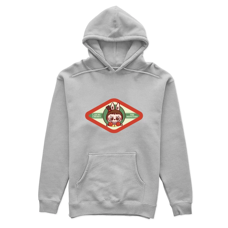 Labubu Cherry Monster Kunstdesign Damen Pullover Hoodie