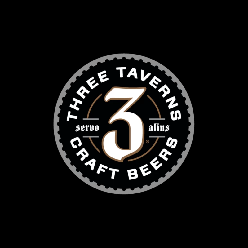 Three Taverns Beers Throw Pillow