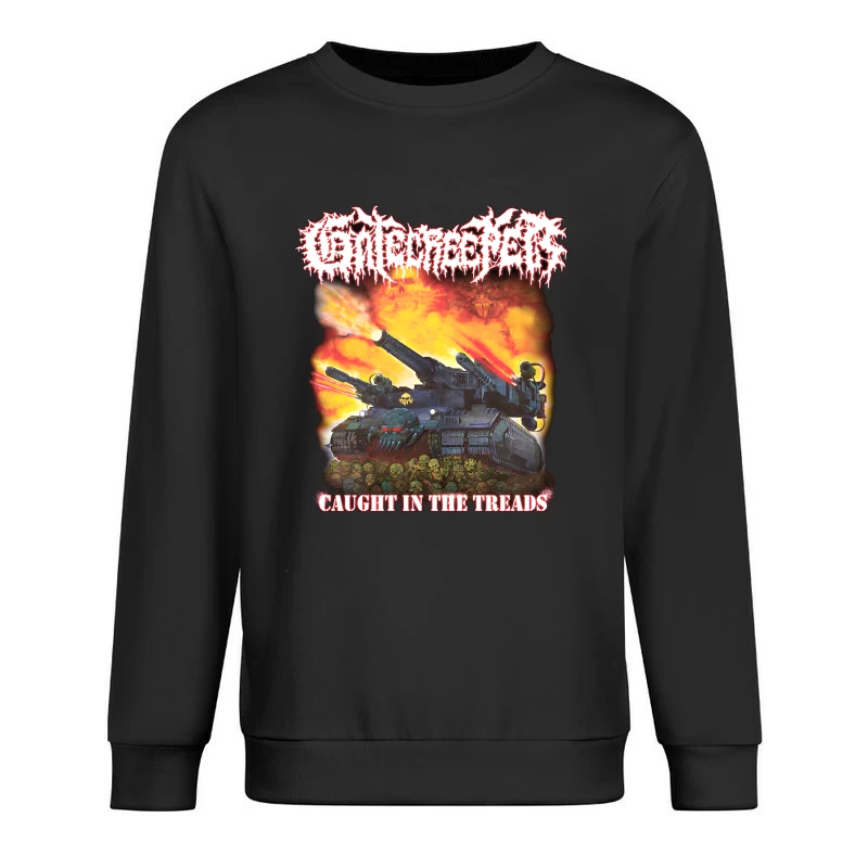 Gatecreeper Caught In The Treads Male Pullover Sweatshirt