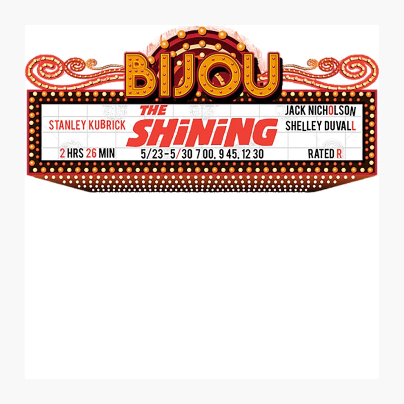 The Shining Marquee Pin