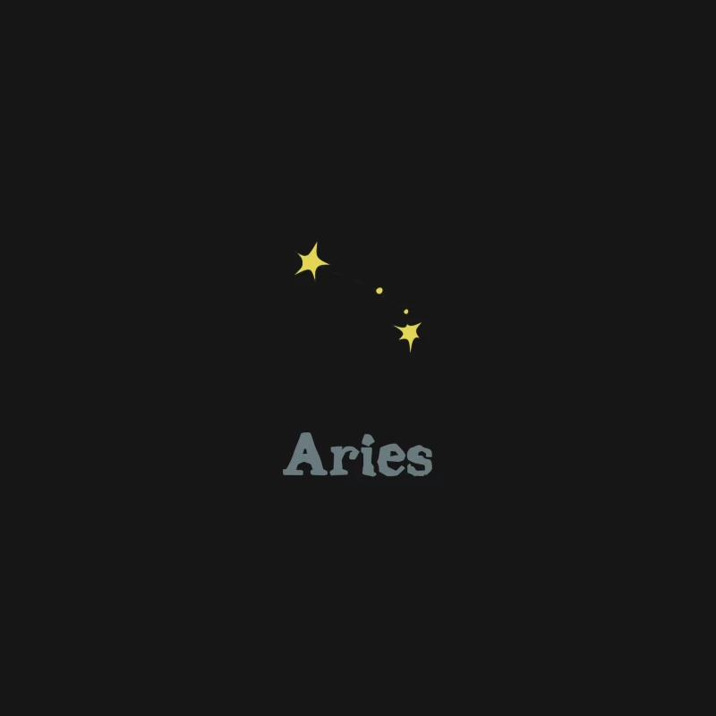Aries-Sternbild-Design Herren T-Shirt
