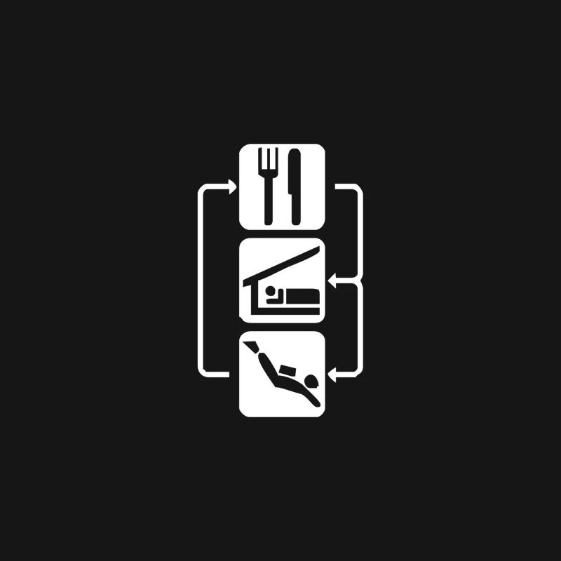 V2 Eat Sleep Scuba Dive Desk Mat