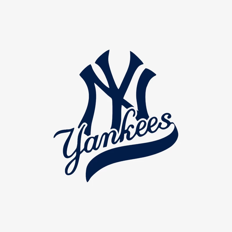 New York Yankees Baseball Team Logo Female Long Sleeve T-Shirt