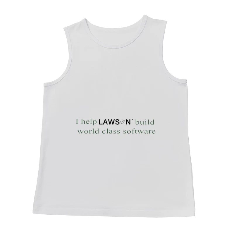 Software-Entwicklung bei Lawson Herren Tanktops